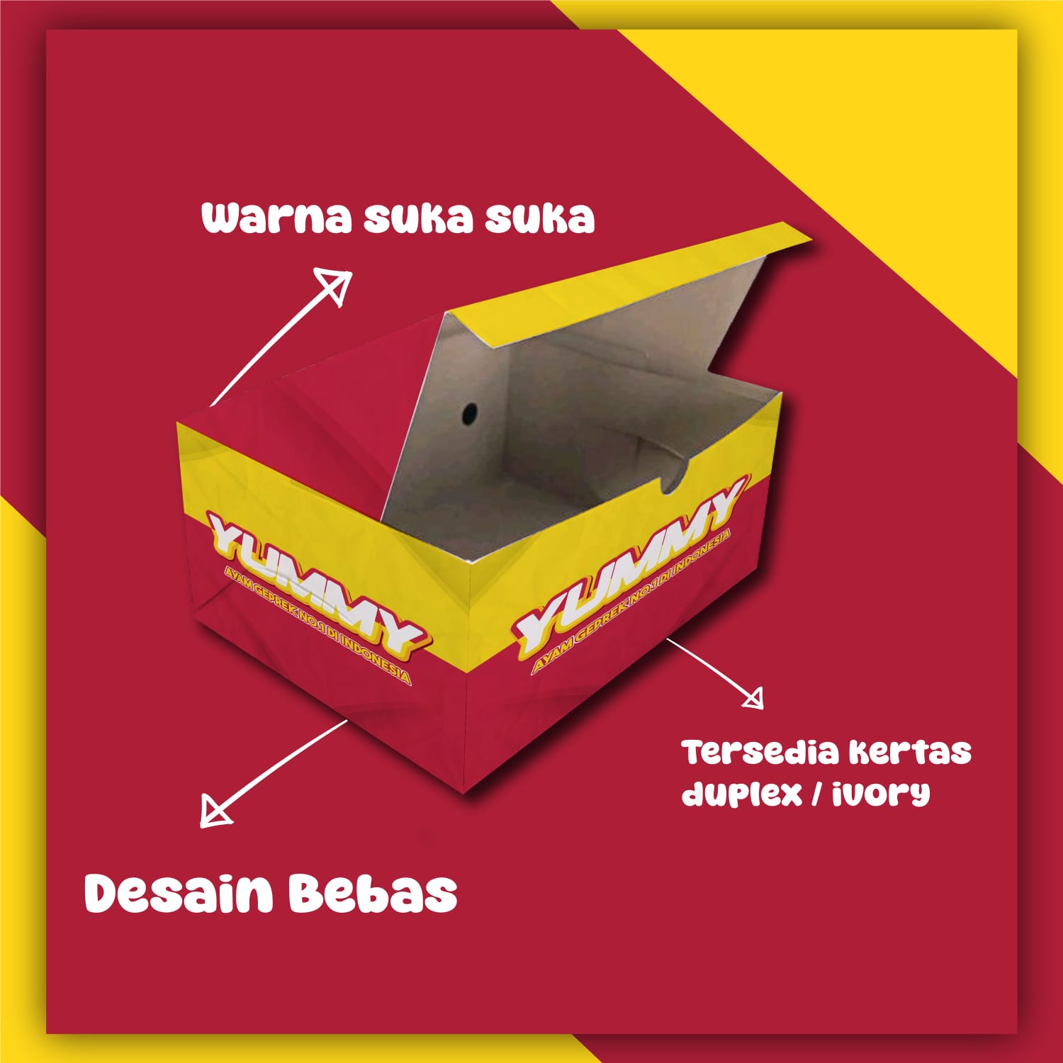 Paper Box Nasi 10